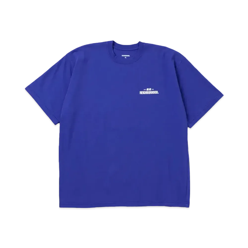 NEIGHBORHOOD NH . Tee SS-4 "Blue"