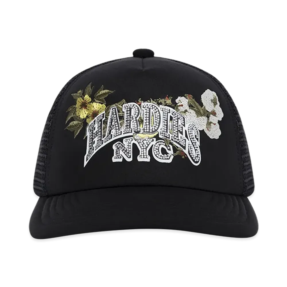 DENIM TEARS Hardies Tears Trucker Cap "Black"