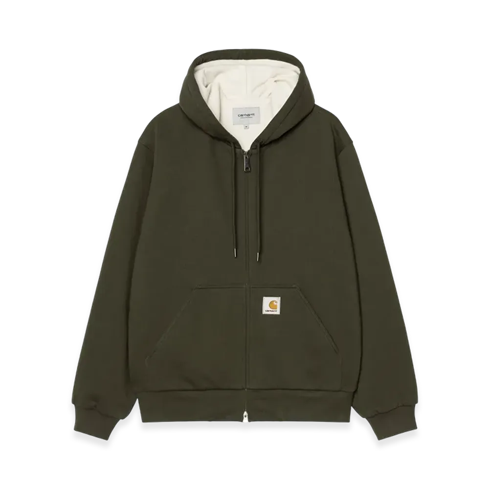 Carhartt WIP Active Sweat Jacket "Olive(Stone Washed)"