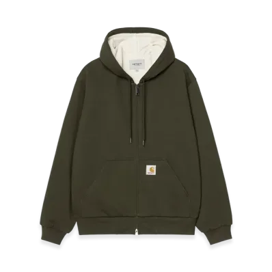 Carhartt WIP Active Sweat Jacket "Olive(Stone Washed)"