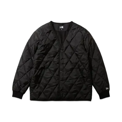 NEW ERA Golf Insulated Cardigan Jacket Quilting "Black"