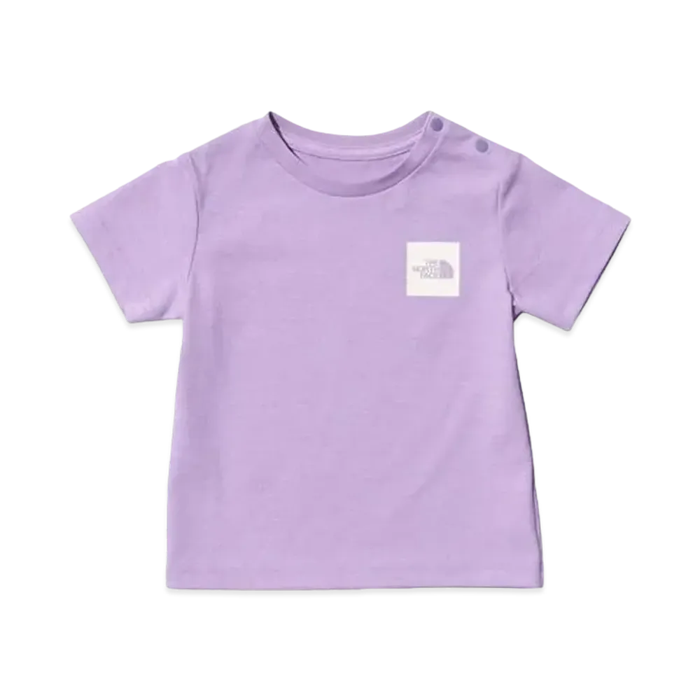 The North Face Baby S/S Small Square Logo Tee "Lavender"