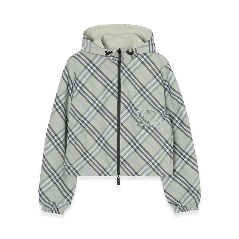 Burberry Women's Hooded Jackets "Green"