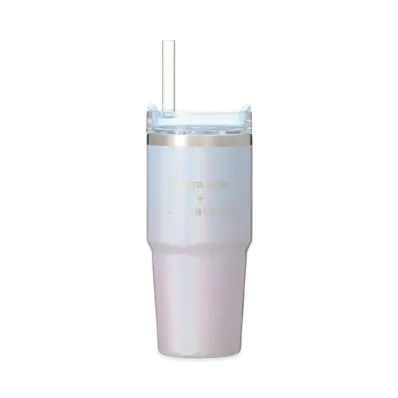 STARBUCKS 3Way Stainless Steel Tumbler Stanley Gradient 414Ml "Blue Pink"