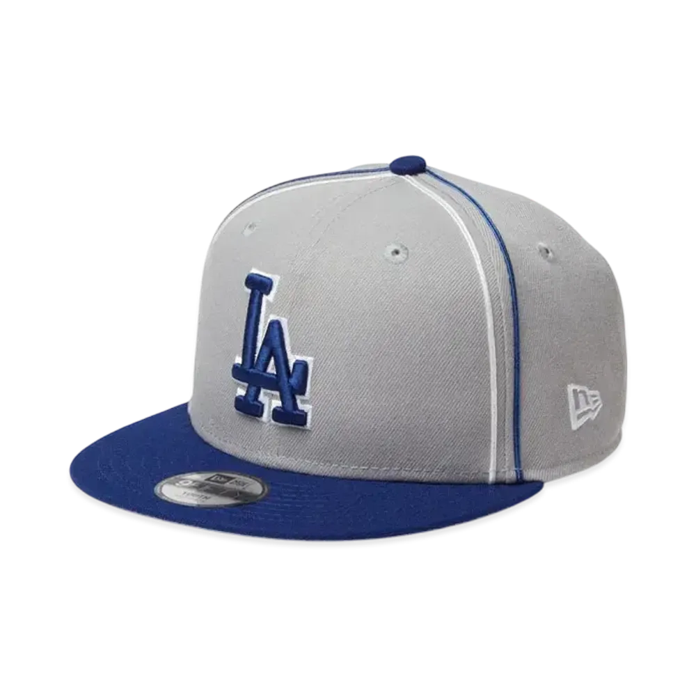 NEW ERA Youth 9Fifty MLB Taping Los Angeles Dodgers "Gray/Dark Royal"