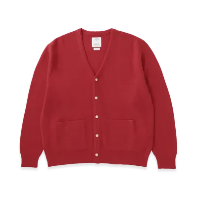 visvim Selmer Cardigan "Red"