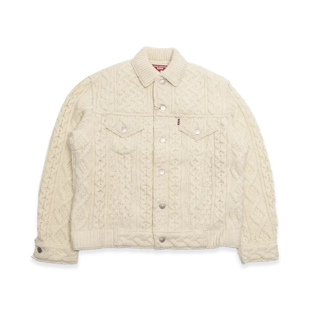 JUNYA WATANABE MAN x Levi's Knit Jacket "Natural"