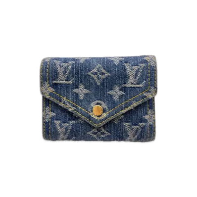 Louis Vuitton Portefeuille Victorine Monogram Denim "Blue"