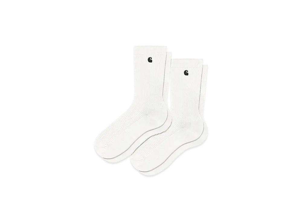 Carhartt WIP Madison Pack Socks "White/Black/White/Black"