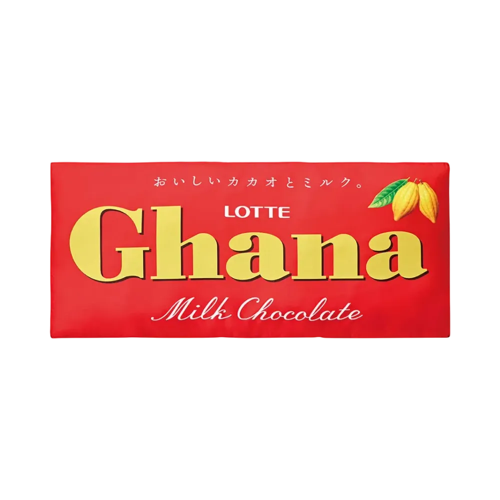 BANDAI "Ichiban Kuji" -Lotte- A Prize Large Ghanaian milk cushion