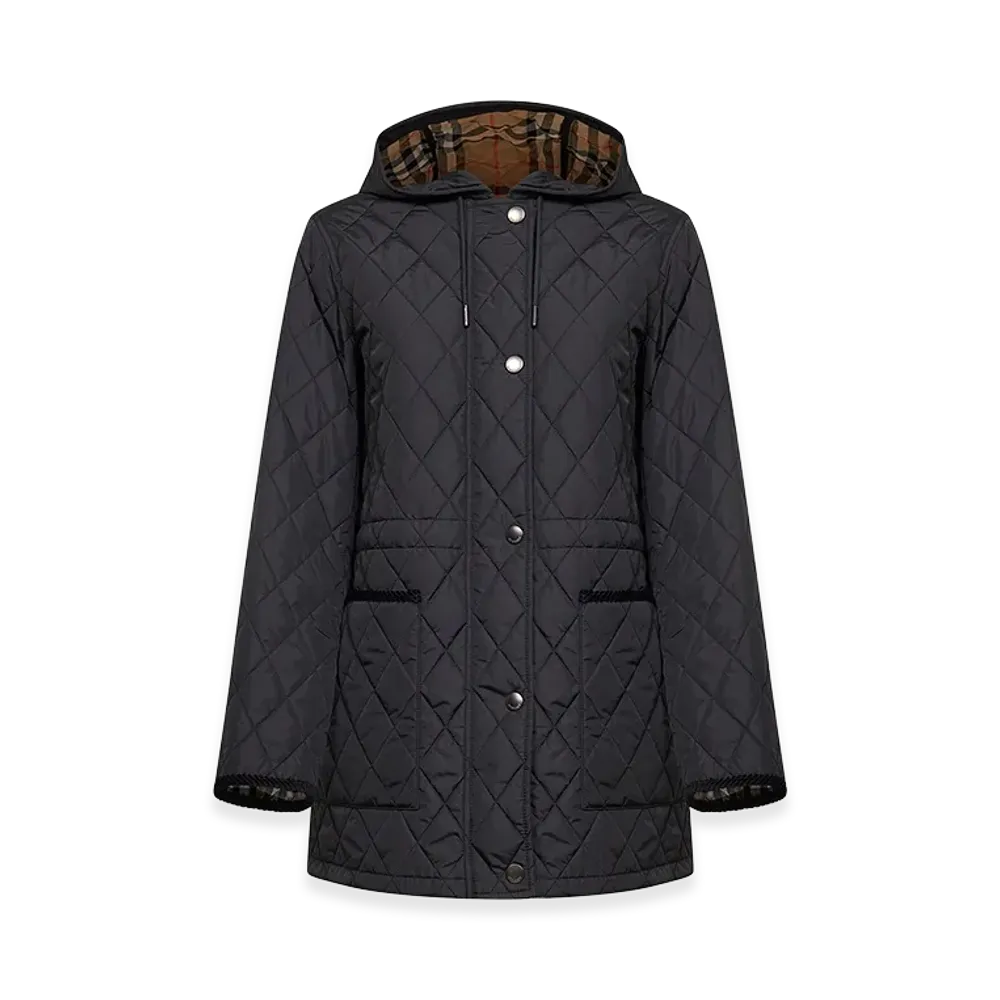 Burberry Women's Nylon Jacket "Black"