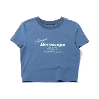 atmos pink Minimal Logo T "Navy"