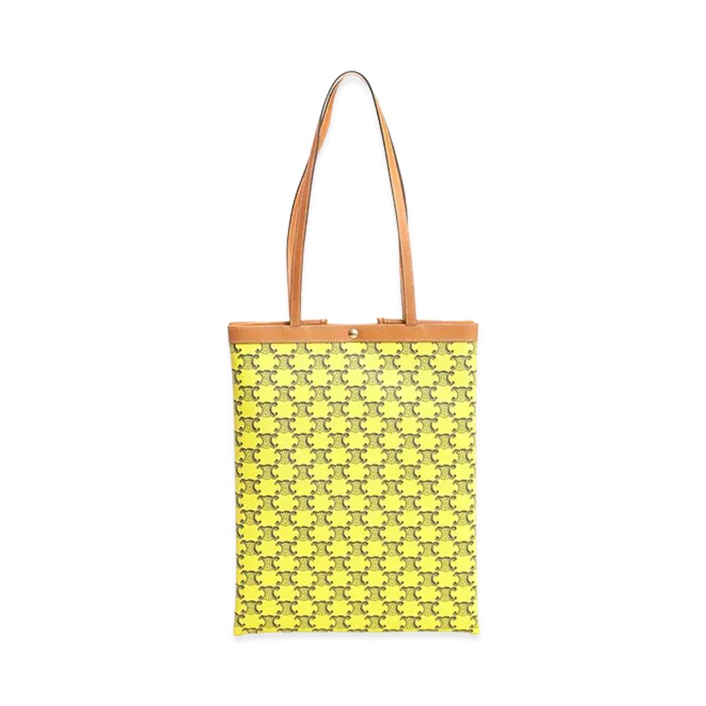 CELINE Medium Flat Shopper "Yellow"