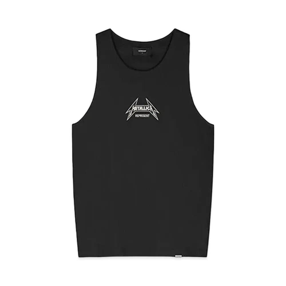 REPRESENT x METALLICA Local Crew Vest "Jet Black"