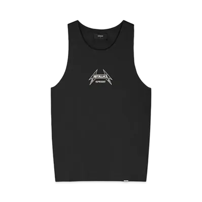 REPRESENT x METALLICA Local Crew Vest "Jet Black"
