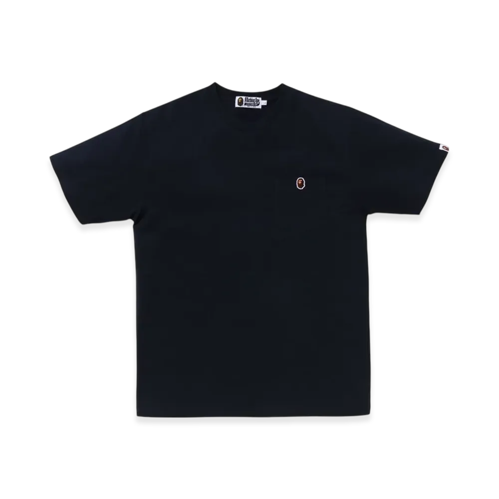 A BATHING APE One Point Pocket Tee "Navy"