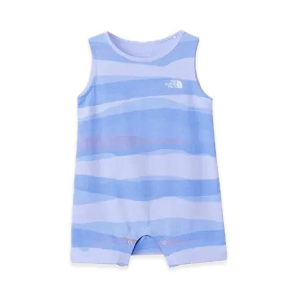 The North Face Baby Little Breeze Sleeveless Romper "Blue Blue Lee"