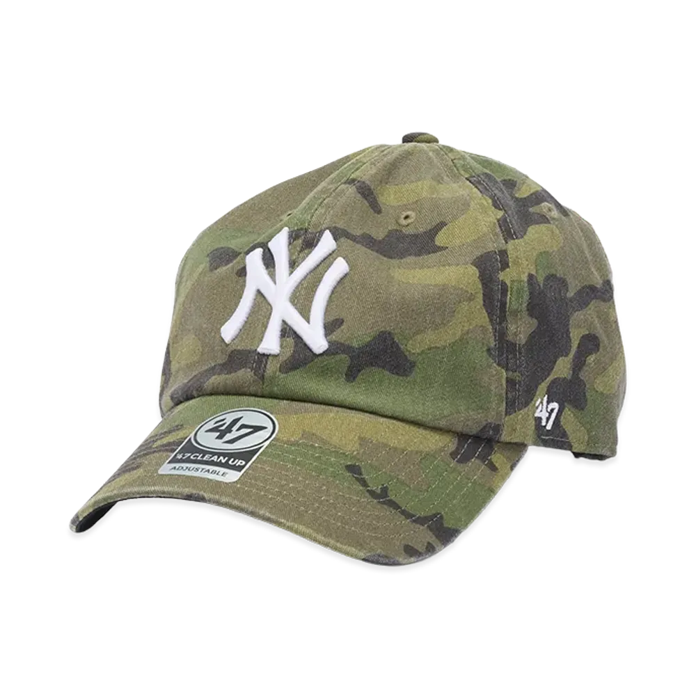 47 Clean Up New York Yankees MLB Camo "Green"