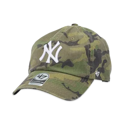 47 Clean Up New York Yankees MLB Camo "Green"