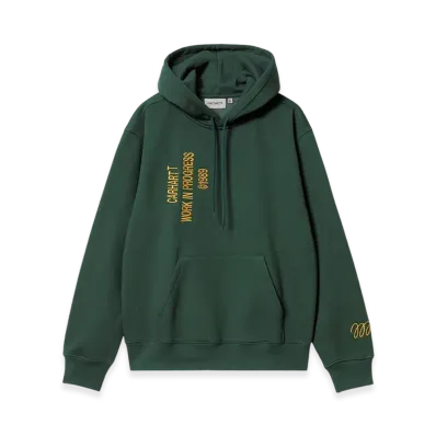 Carhartt WIP Hooded Signature Sweatshirt "Discovery Green"