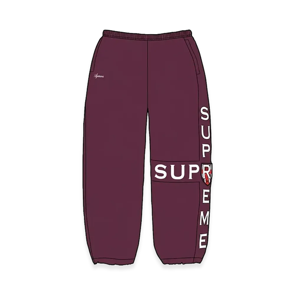 Supreme Cross Track Pant "Plum"