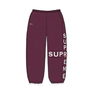 Supreme Cross Track Pant "Plum"