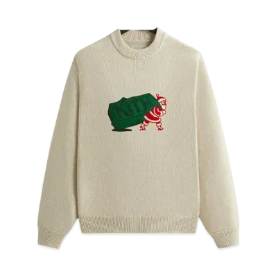 Kith Kithmas Santa Crewneck Sweater "Sandy Heather"
