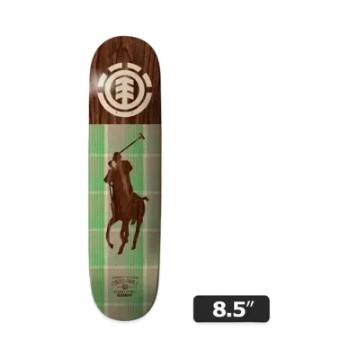 Polo Ralph Lauren x Element Skateboard Deck 8.5 "Wood"