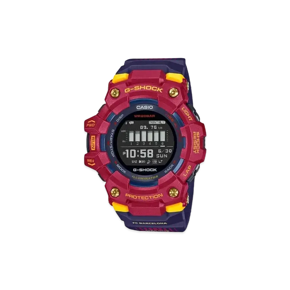 Casio G-Shock GBD-100BAR-4JR FC Barcelona Matchday Collaboration Model