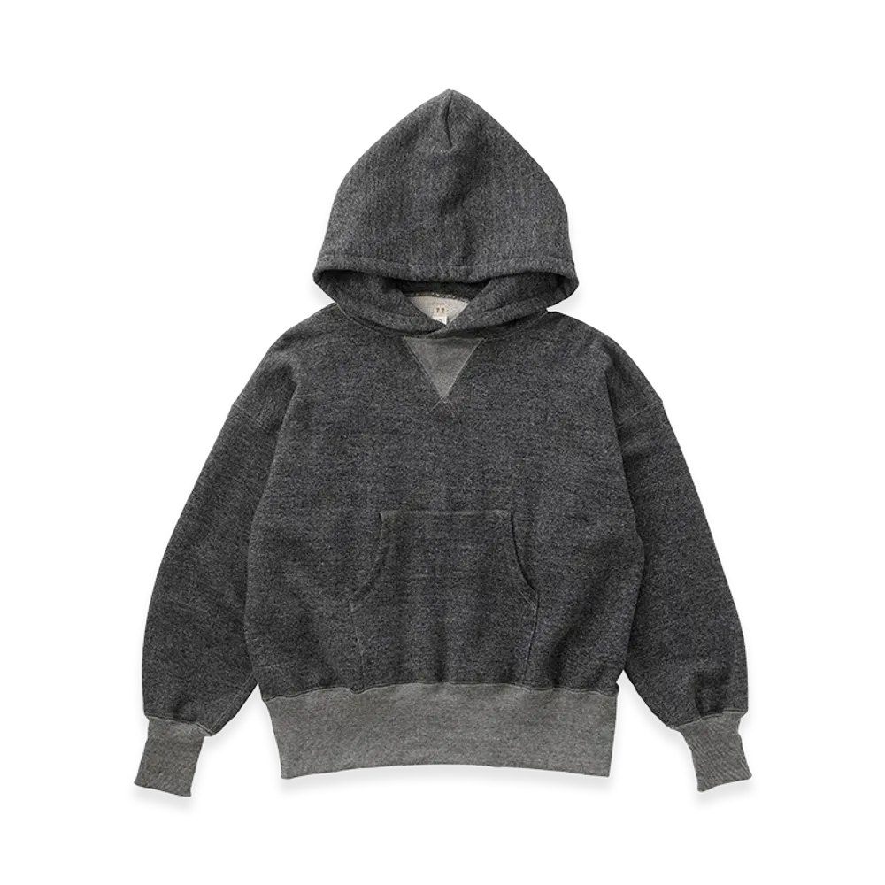 T.T Taiga Takahashi LOT.606 Hooded Shirt "Heather Gray"