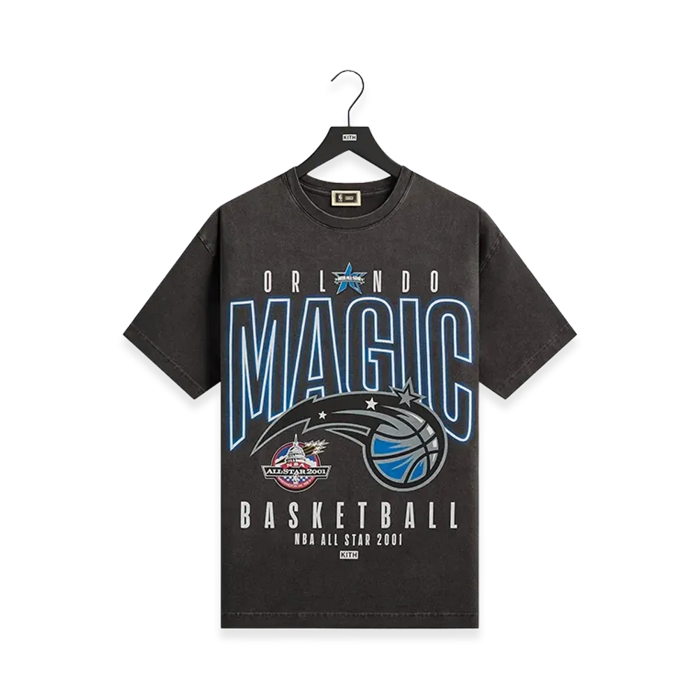 Kith x NBA All-Star Orlando Magic Vintage Tee "Black"