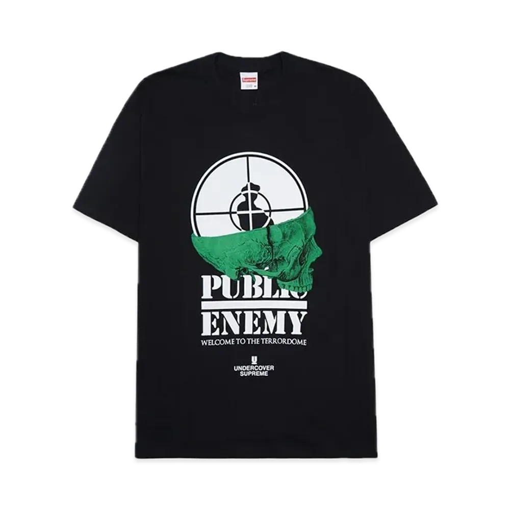 Supreme x UNDERCOVER Public Enemy Terrordome Tee "Black"
