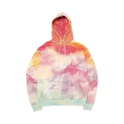 Kith Tie Dye Williams III Hoodie "Pink/Green"