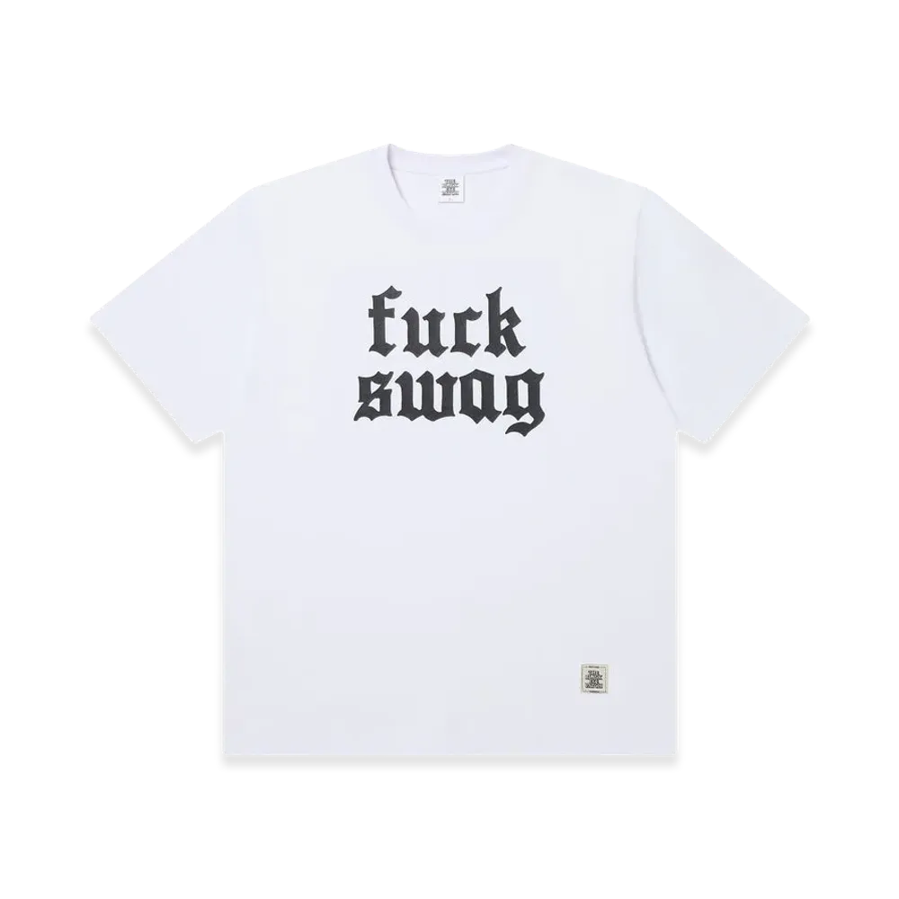 BlackEyePatch Fuck Swag Tee "White"