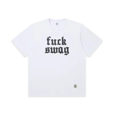 BlackEyePatch Fuck Swag Tee "White"