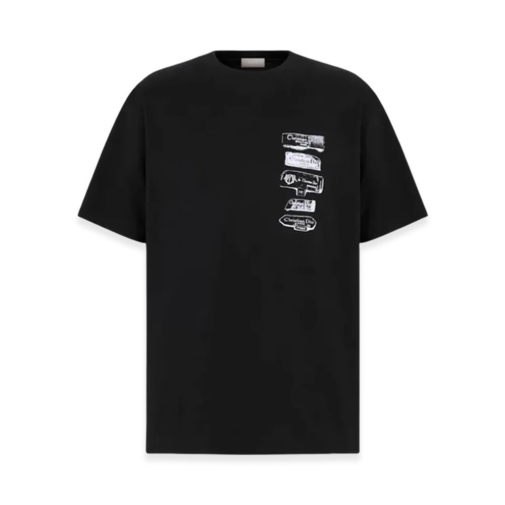 Dior Archives Labels T-Shirt "Black"