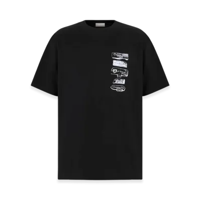 Dior Archives Labels T-Shirt "Black"