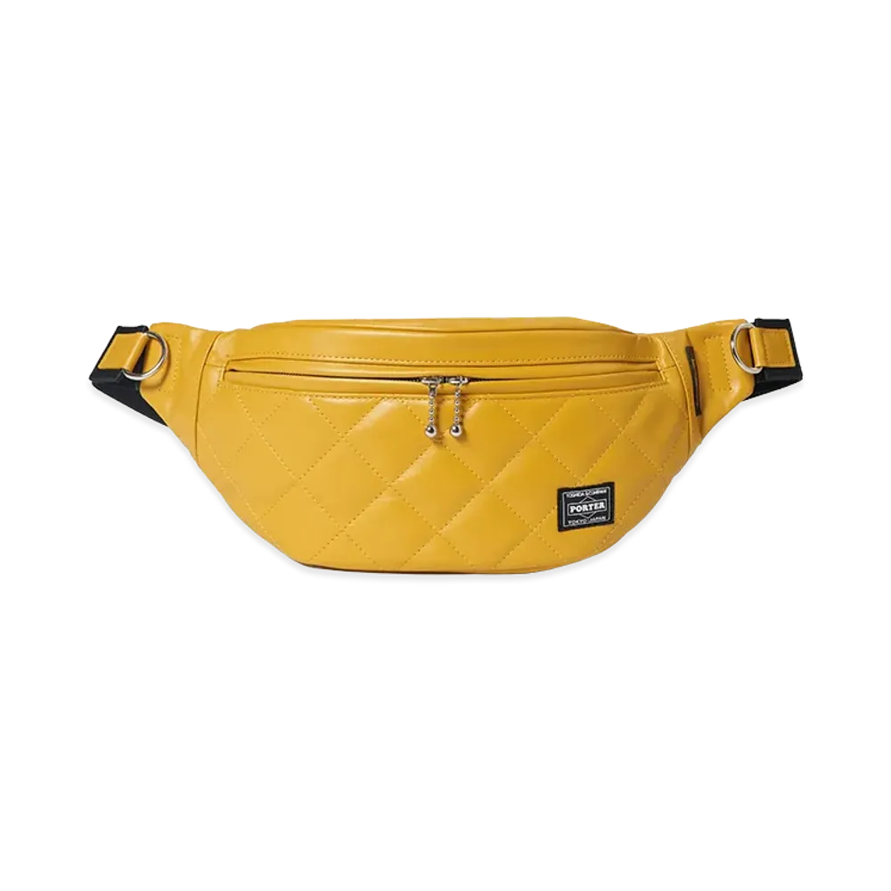 PORTER x Lewis Leathers Waist Bag "Yellow"