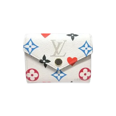 Louis Vuitton Zoe Wallet Monogram Game On "Blanc"