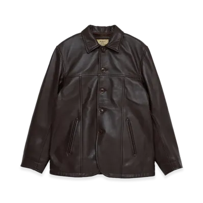 GDC x AVIREX Lether Carcoat "Brown"