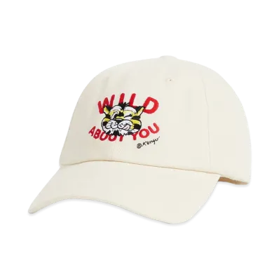 KENZO Wild Tiger Embroidery Cap "White"