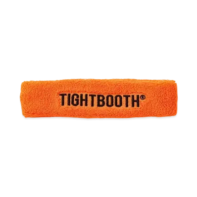 TIGHTBOOTH Logo Head Band "Orange"