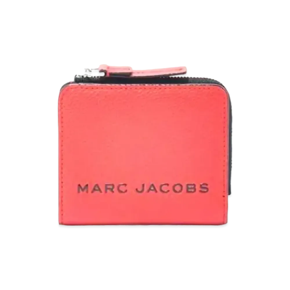 Marc Jacobs The Bold Mini Compact Zip Wallet "True Red"