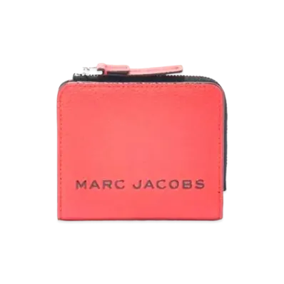 Marc Jacobs The Bold Mini Compact Zip Wallet "True Red"
