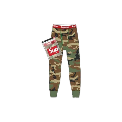 Supreme x Hanes Thermal Pant (1 Pack) "Camo" (19FW)