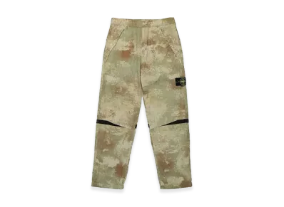 Stone Island Dissolving Grid Camo Trousers "Multi"