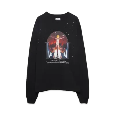 SOMEIT S.V VINTAGE LS TEE "BLACK"