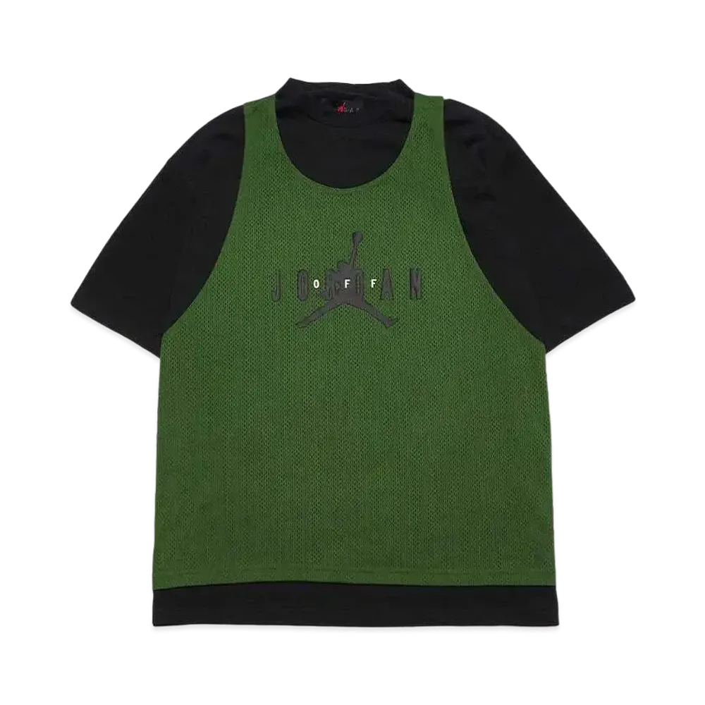 Air Jordan Off-WhiteTM️ Men's Short Sleeve Top "Green"