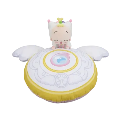 BANDAI "Ichiban Kuji" -Ojamajo Doremi 25TH ANNIVERSARY- Last One Prize Hana-chan Jumping Cushion
