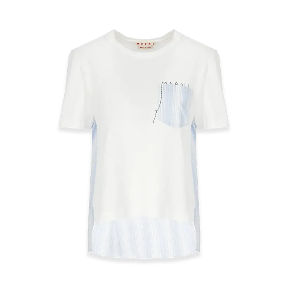 MARNI Women's Cotton T-Shirt "White"